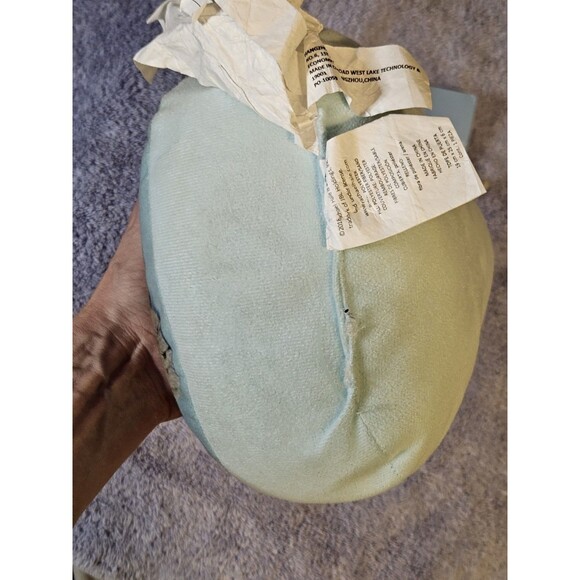 Rachael Hale Cat Kitten Doorstop Tiara Crown Blue Bean Bag w/ Handle - Picture 5 of 7